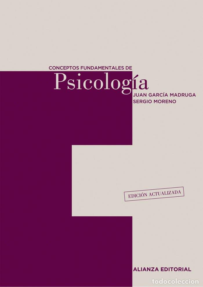 Libros: CONCEPTOS FUNDAMENTALES DE PSICOLOGIA - GARCIA MADRUGA, JUAN
