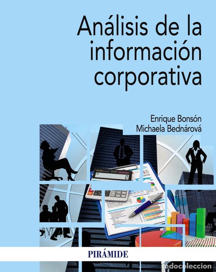 Libri: ANALISIS DE LA INFORMACION CORPORATIVA - BONSON, ENRIQUE