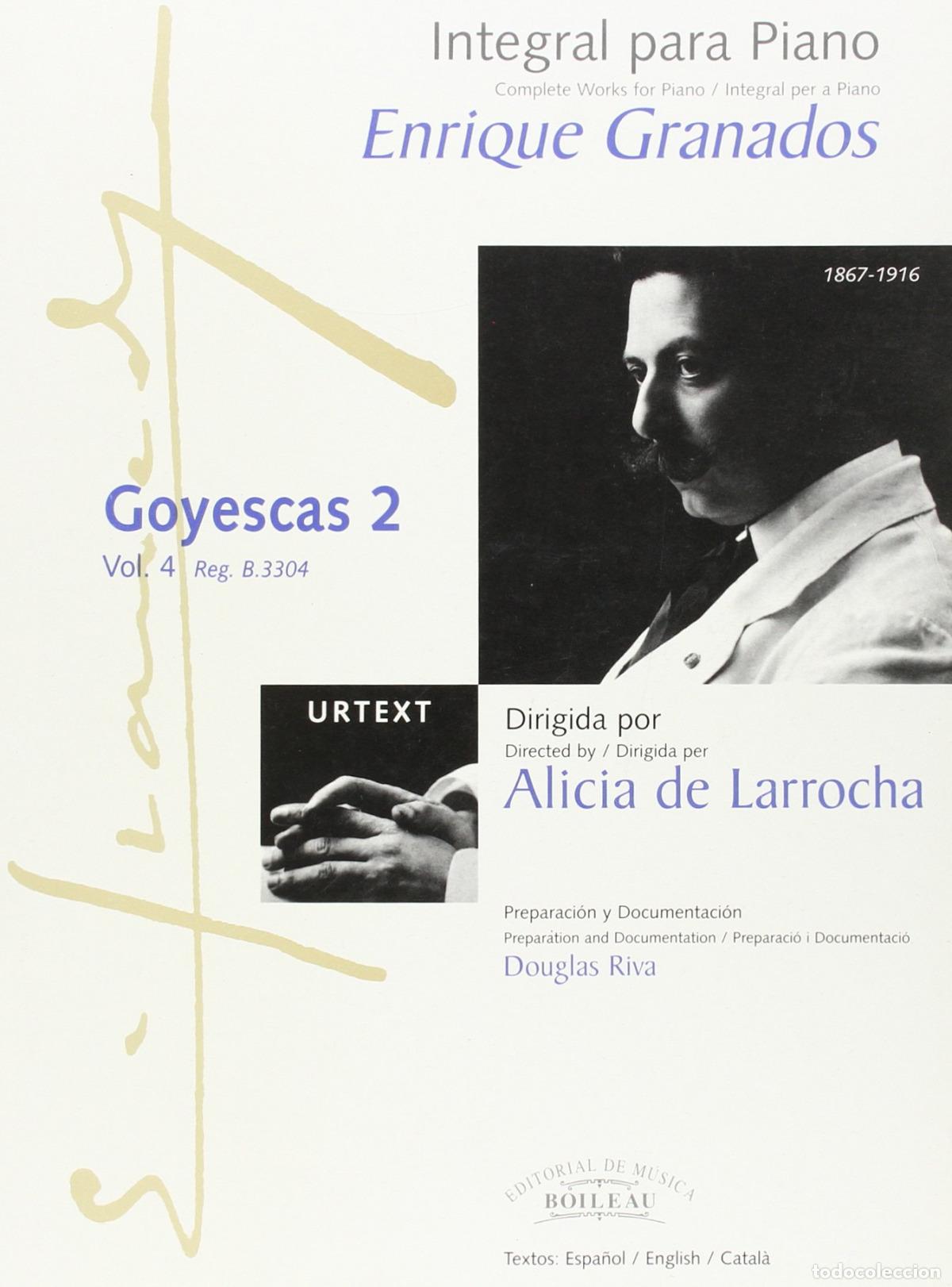 Libri: GOYESCAS - Granados, E