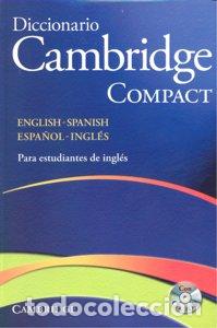 Libros: DIC.CAMBRIDGE COMPACT ENGLISH-SPANISH 08 - AA.VV