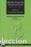Libri: MANIPULACION VERTEBRAL I - BERLINSON, GEORGES