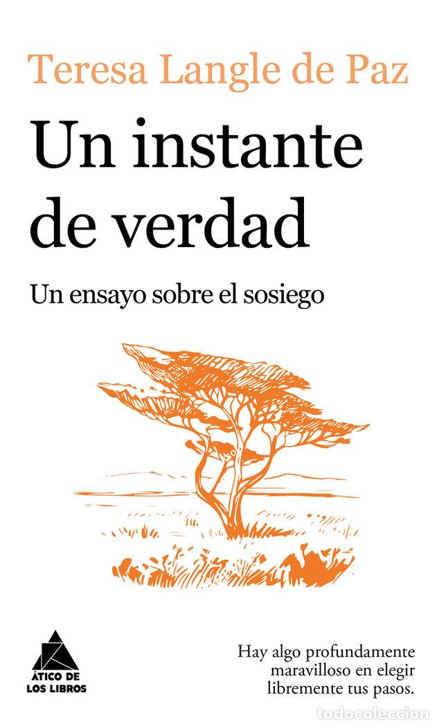 Libros: UN INSTANTE DE VERDAD - LANGLE DE PAZ, TERESA