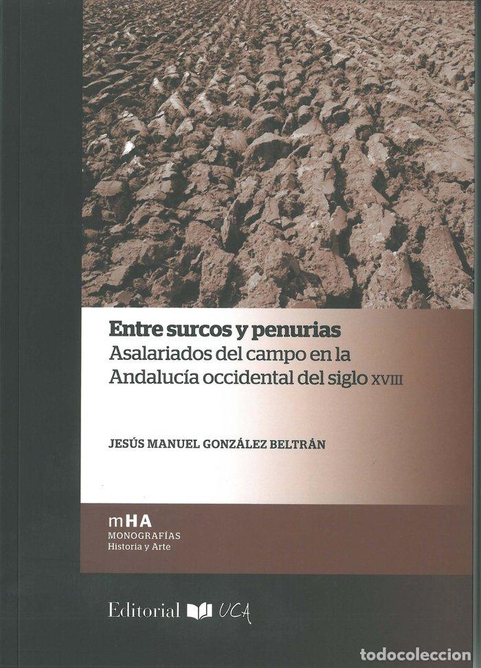 Libros: ENTRE SURCOS Y PENURIAS ASALARIADOS DEL CAMPO EN ANDALUCIA - AA.VV