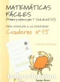 B&uuml;cher: MATEMATICAS FACILES 15 ESO 2&ordf; G.EMAT12ES - AA.VV