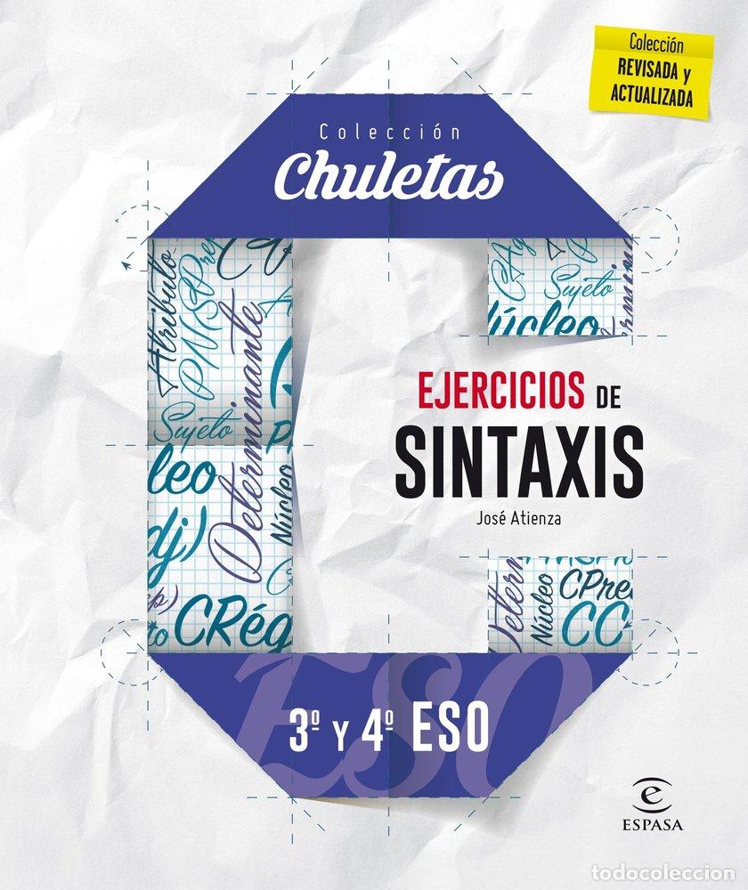 Libros: EJERCICIOS DE SINTAXIS 3&ordm; Y 4&ordm; ESO - AA.VV