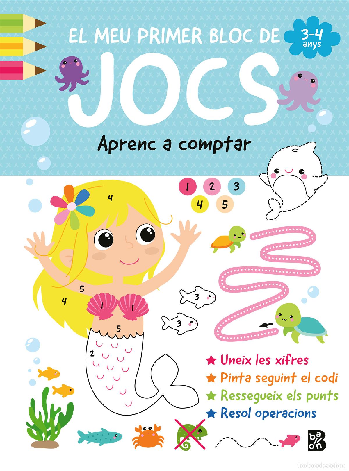 Libros: EL MEU PRIMER BLOC DE JOCS-APRENC A COMPTAR - BALLON