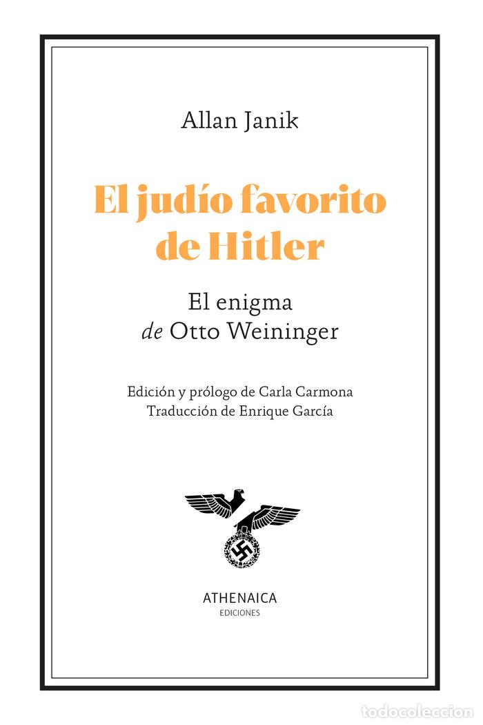 Libros: EL JUDIO FAVORITO DE HITLER - JANIK, ALLAN