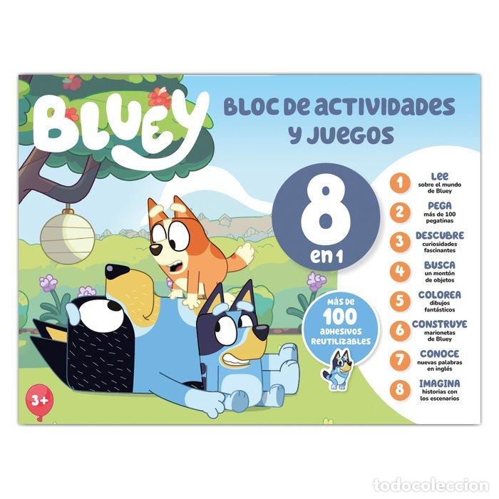 B&uuml;cher: BLOC DE ACTIVIDADES Y JUEGOS 8 EN 1 BLUEY - .