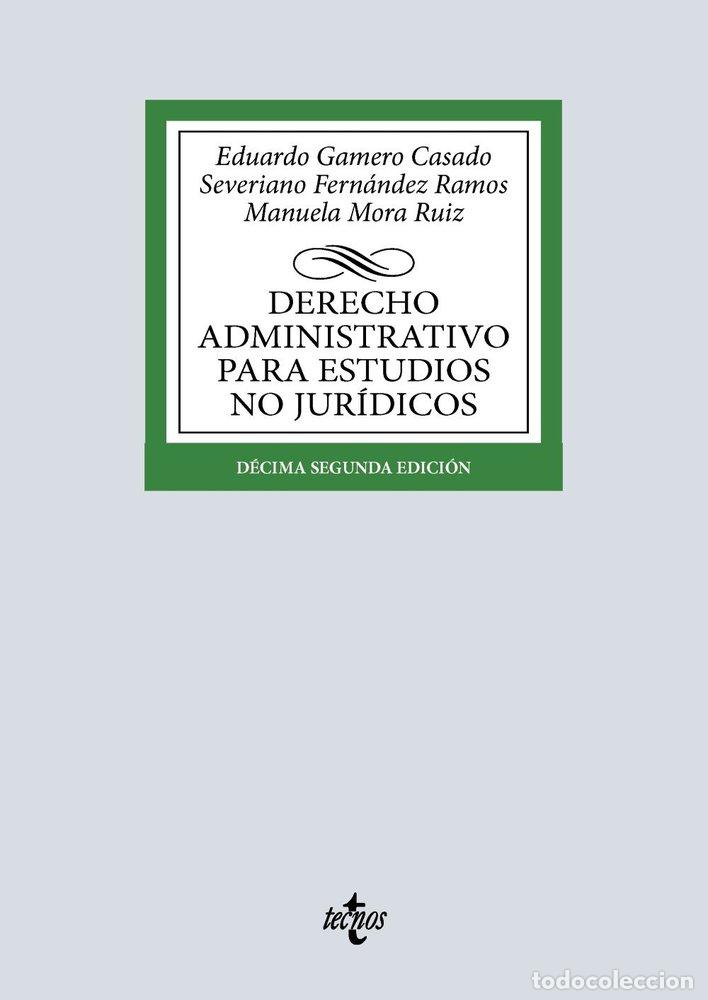 Livros: DERECHO ADMINISTRATIVO PARA ESTUDIOS NO JURIDICOS - GAMERO CASADO, EDUARDO