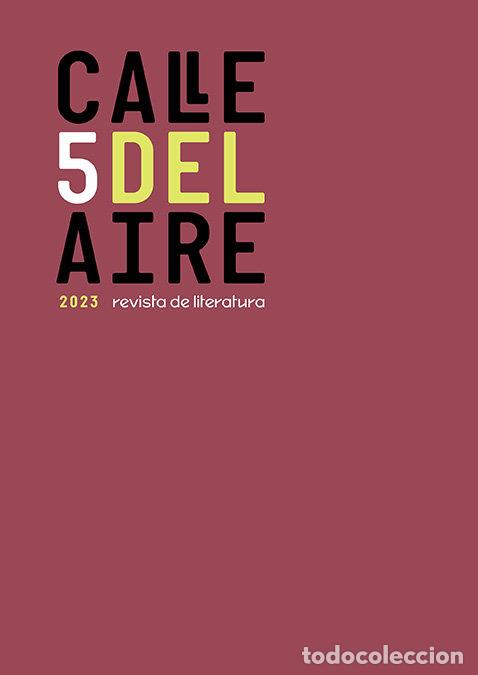 Livros: CALLE DEL AIRE REVISTA DE LITERATURA 5 - AA.VV