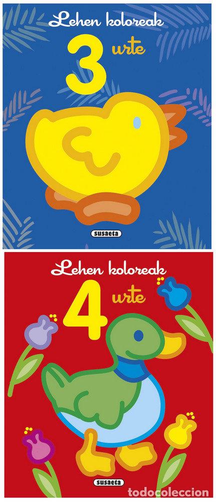 Livros: LEHEN KOLOREAK (2 TITULOS) - SUSAETA, TALDEAK