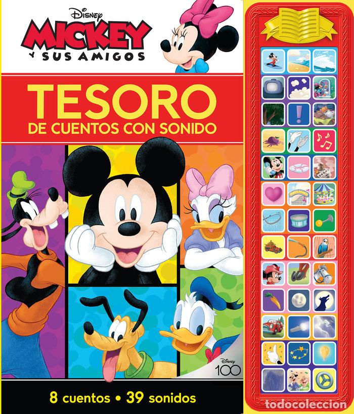 Livros: TESORO DE CUENTOS CON SONIDO MICKEY Y SUS AMIGOS SD TREASUR - MICKEY