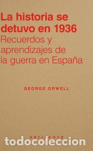 Libros: La historia se detuvo en 1936 - .