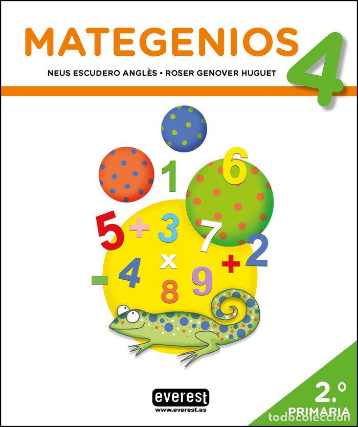 Libros: MATEGENIOS 4 - ESCUDERO ANGL&Ocirc;S, NEUS