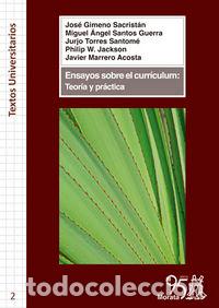 Libros: ENSAYOS SOBRE EL CURRICULUM TEORIA Y PRACTICA - GIMENO SACRISTAN, JOSE