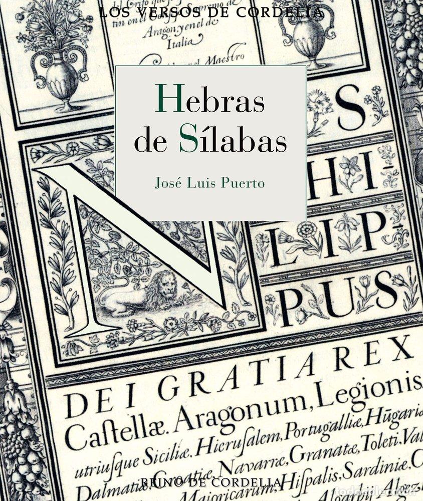Libros: HEBRAS DE SILABAS - PUERTO, JOSE LUIS