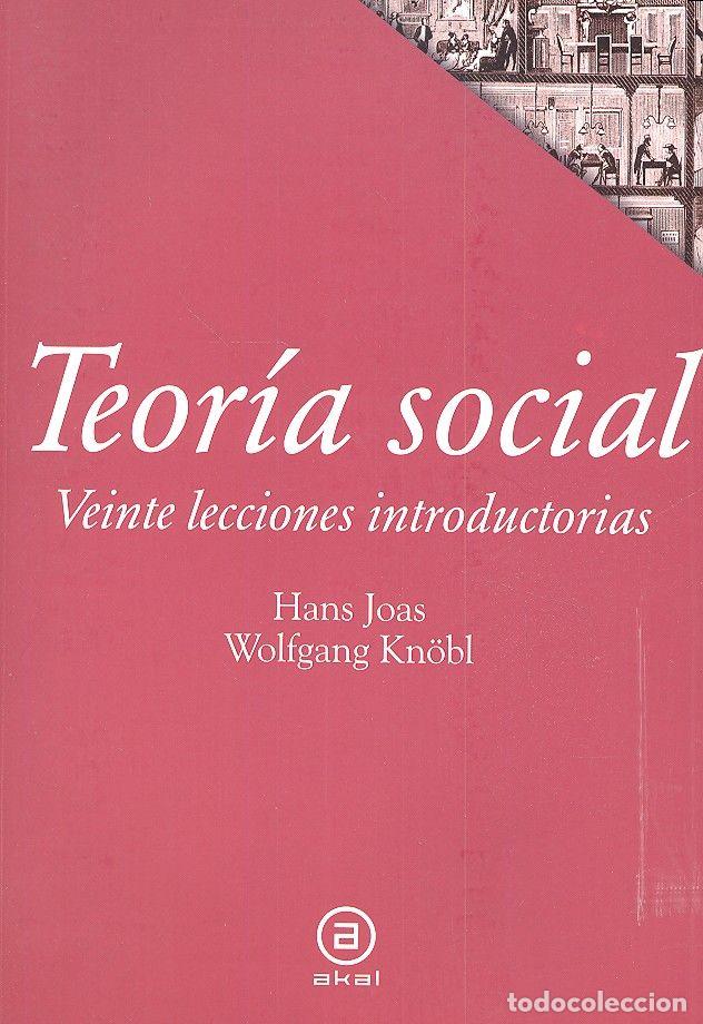 Libros: TEORIA SOCIAL - JOAS, HANS