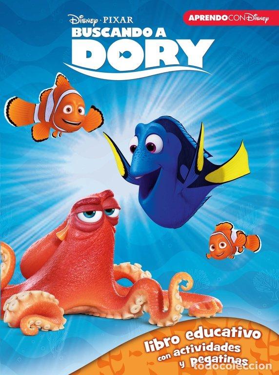 Livres: BUSCANDO A DORY LIBRO EDUCATIVO DISNEY ACTIVIDADES Y PEGATI - AA.VV