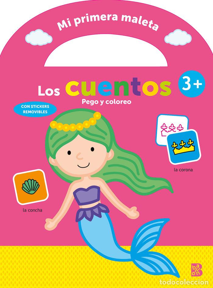 Libros: MI PRIMERA MALETA - PEGO Y COLOREO - LOS CUENTOS - BALLON