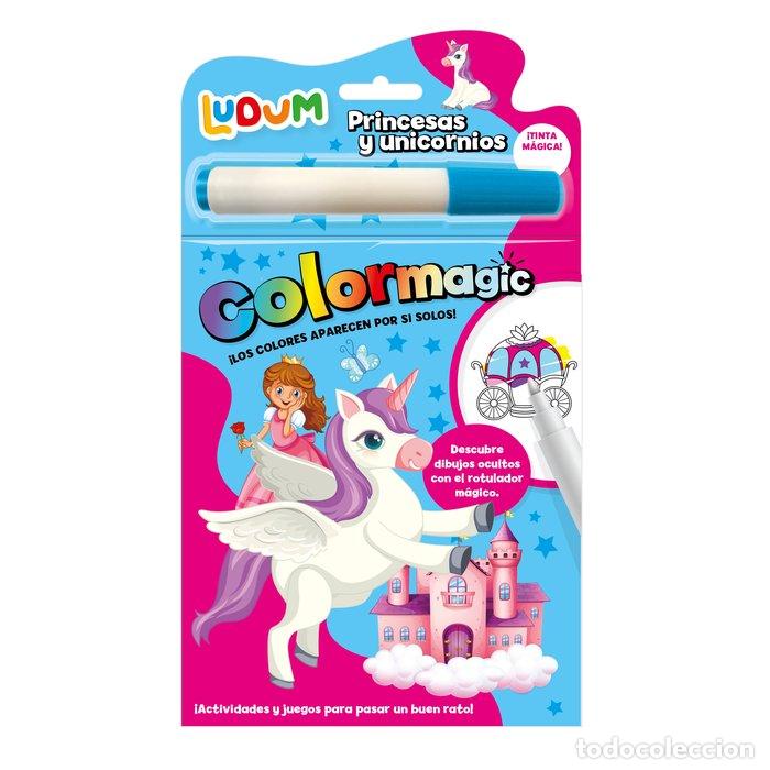 Libros: LUDUM COLOR MAGIC PRINCESAS Y UNICORNIOS - IMAGILAND