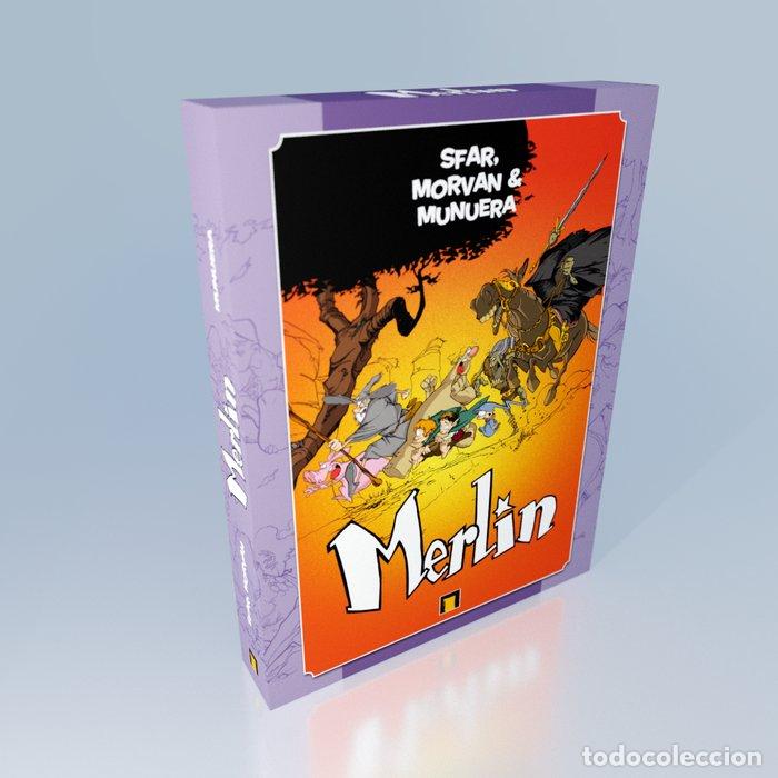 Livres: ESTUCHE EXCLUSIVO MERLIN EDICION LIMITADA - MORVAN, SFAR