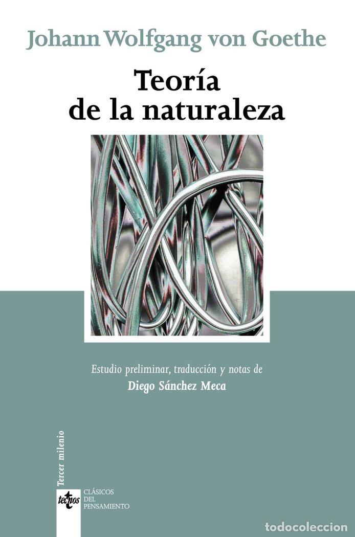 Libri: TECNOS TEORIA DE LA NATURALEZA - WOLFGANG VON GOETHE JOHANN