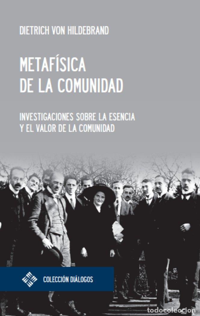 Livros: METAFISICA DE LA COMUNIDAD - VON HILDEBRAND, DIETRICH