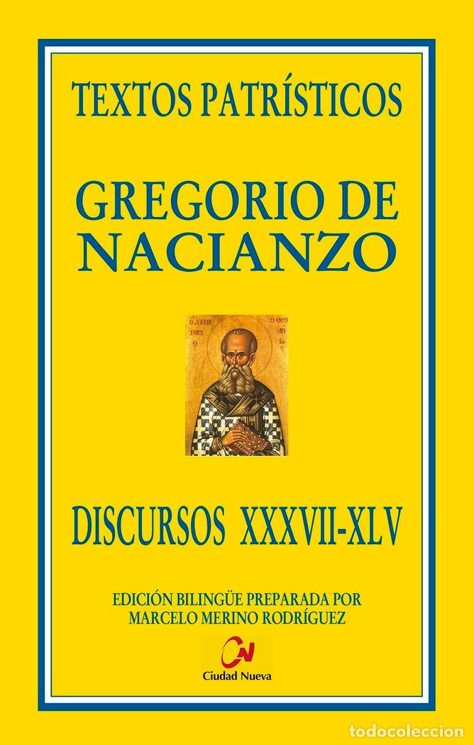 Libri: DISCURSOS XXXVII XLV - GREGORIO DE NACIANZO
