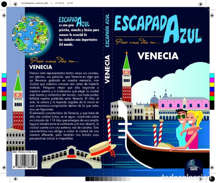 Libros: VENECIA ESCAPADA AZUL - INGELMO SANCHEZ, ANGEL