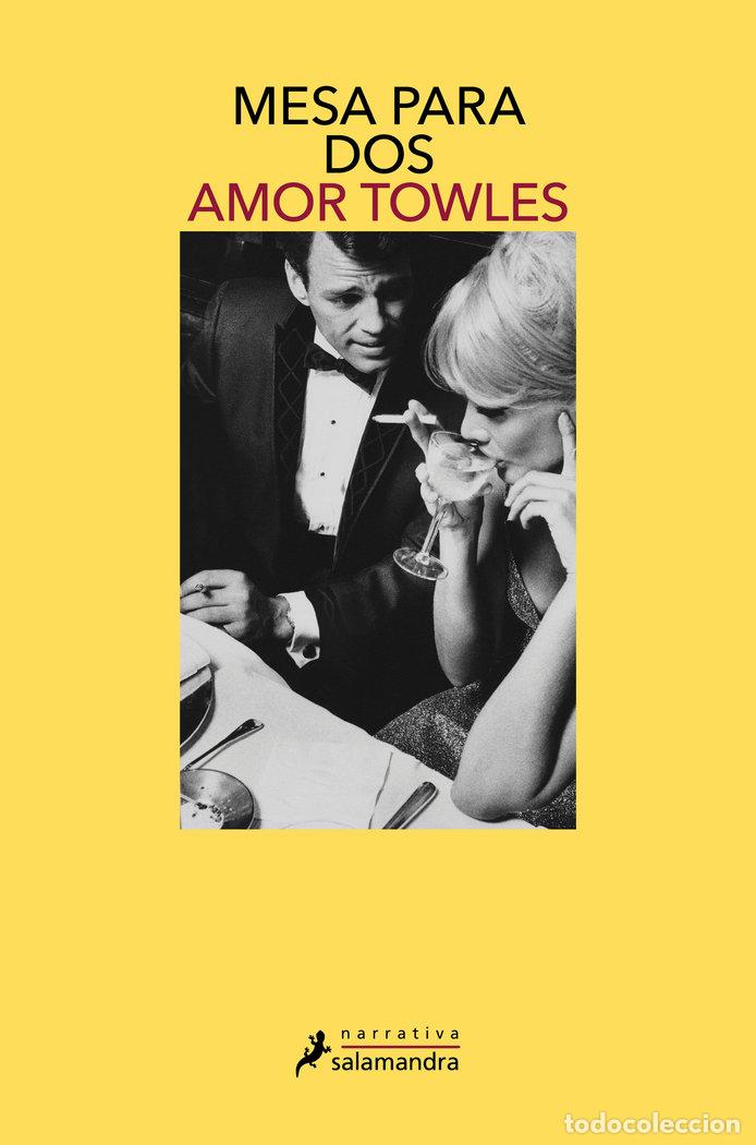 Libri: MESA PARA DOS - AMOR TOWLES