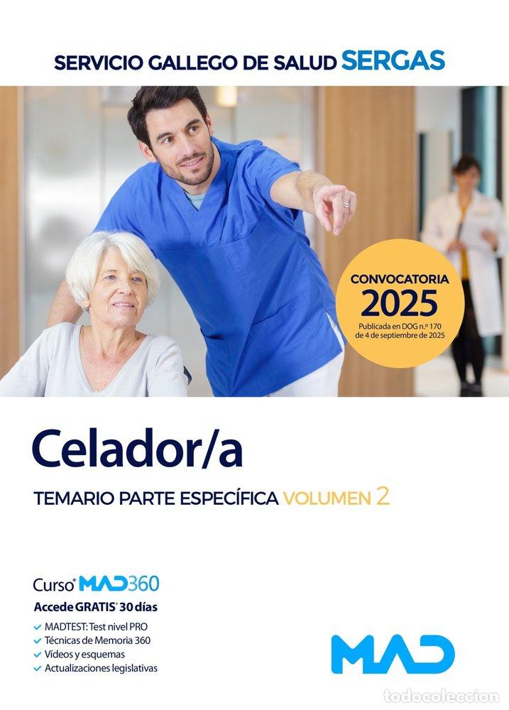 books: CELADOR/A TEMARIO PARTE ESPECIFICA 2 SERVICIO GALLEGO SALUD - AA.VV