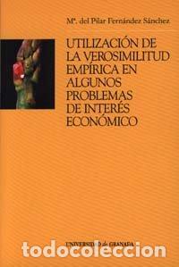 Libri: UTILIZACION DE LA VEROSIMILITUD EMPIRICA EN ALGUNOS PROBLEMA - AA.VV.