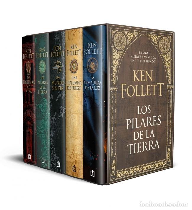 Libros: ESTUCHE LOS PILARES DE LA TIERRA - KEN FOLLETT
