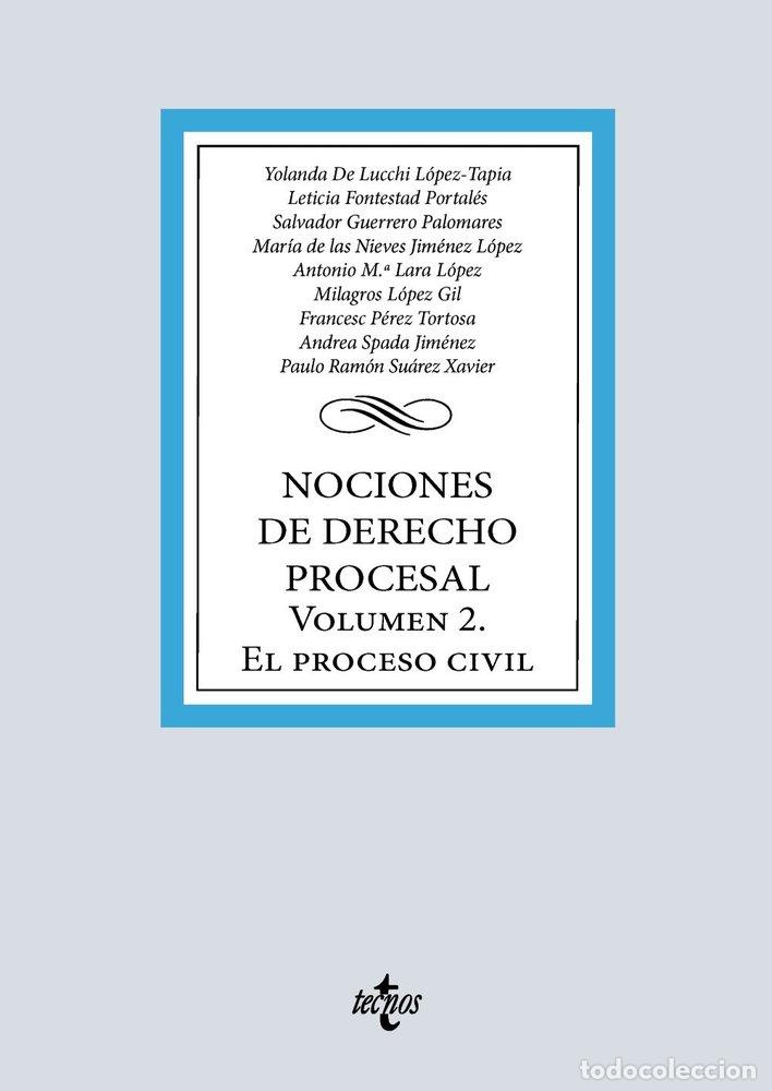 Libri: NOCIONES DE DERECHO PROCESAL - LUCCHI LOPEZ-TAPIA, YOLANDA DE