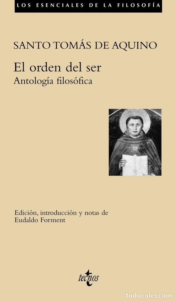Livros: ORDEN DEL SER - AQUINO, SANTO TOMAS DE