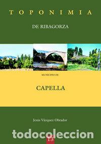 Livres: TOPONIMIA DE RIBAGORZA. MUNICIPIO DE CAPELLA - SELFA SASTRE, MOISES