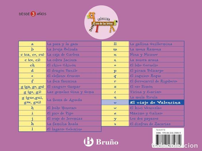 Livros: VIAJE DE VALENTINA JUEGA CON LA V - DOUMERC, B