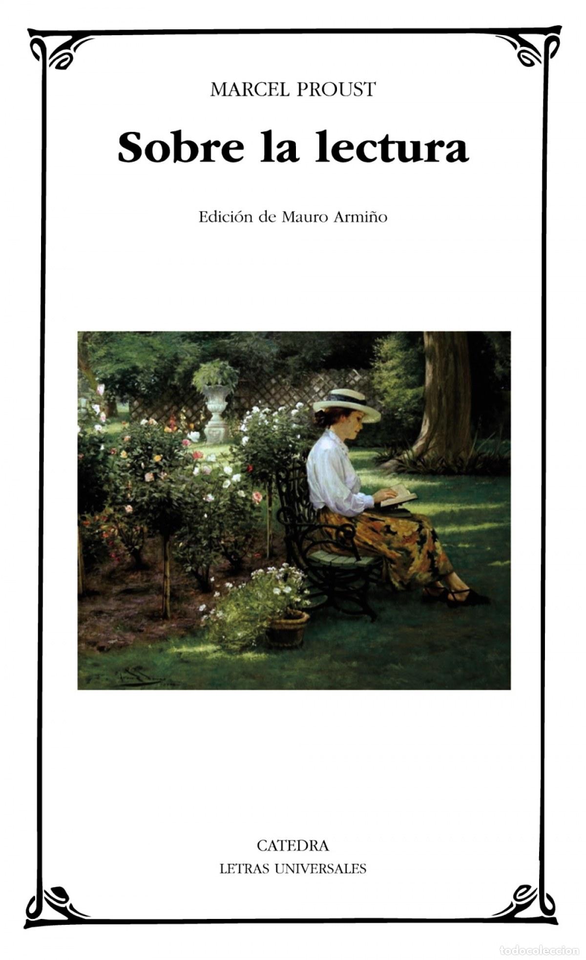 Libros: SOBRE LA LECTURA - Proust, Marcel