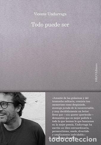 Livros: TODO PUEDE SER - VICENTE UNDURRAGA
