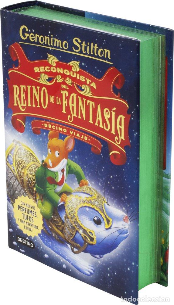 Libri: DECIMO VIAJE RECONQUISTA DEL REINO DE LA FANTASIA - STILTON, GERONIMO
