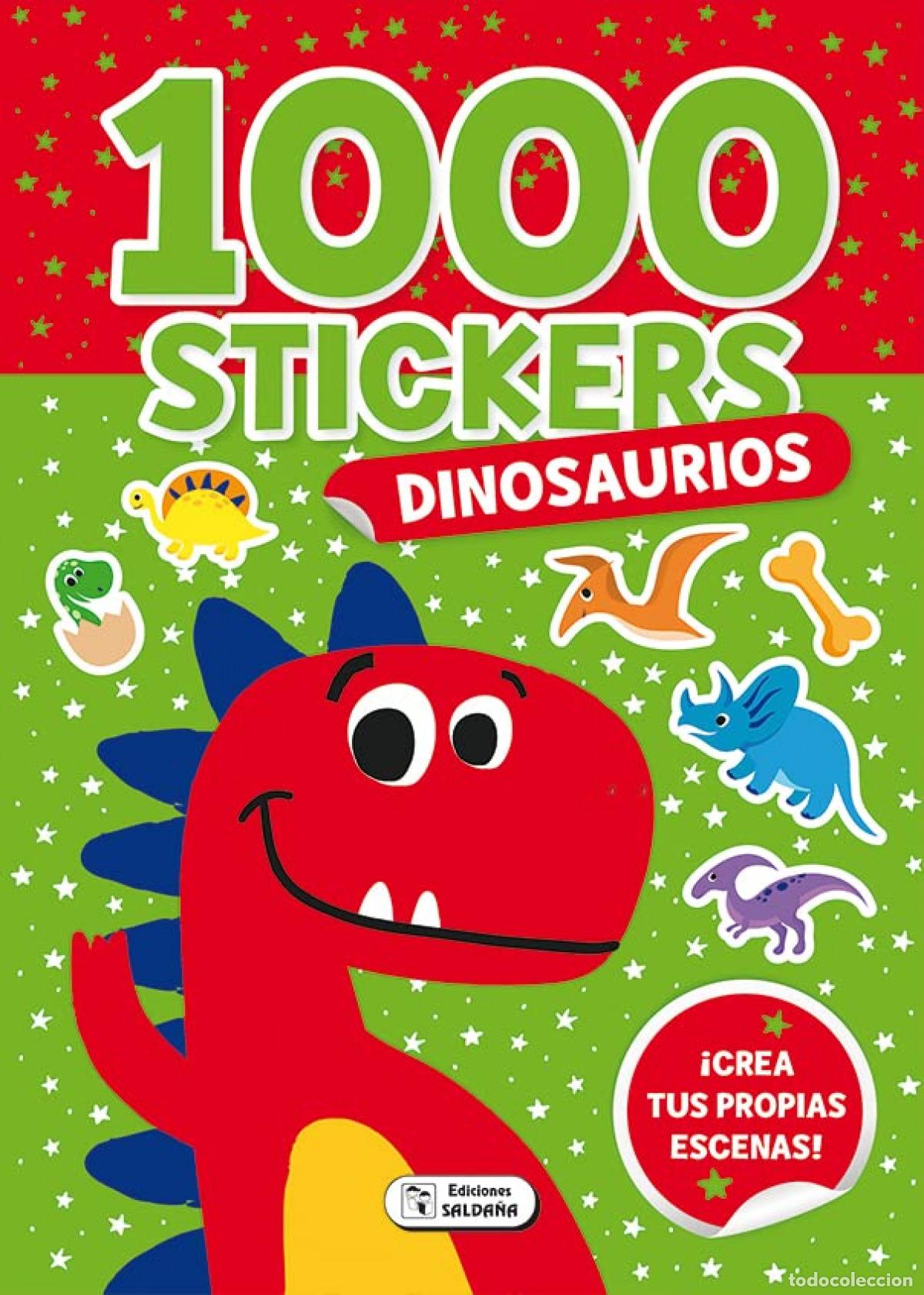 Libros: 1000 STICKERS DINOSAURIOS - VARIOS