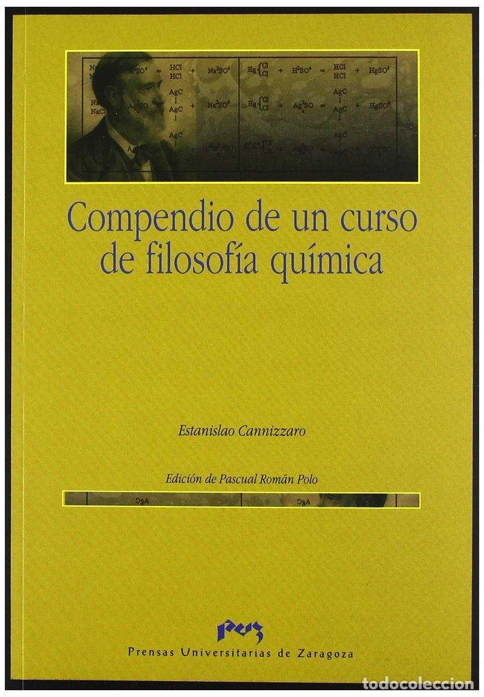 books: COMPENDIO DE UN CURSO DE FILOSOFIA QUIMICA - CANNIZARO, ESTANISLAO