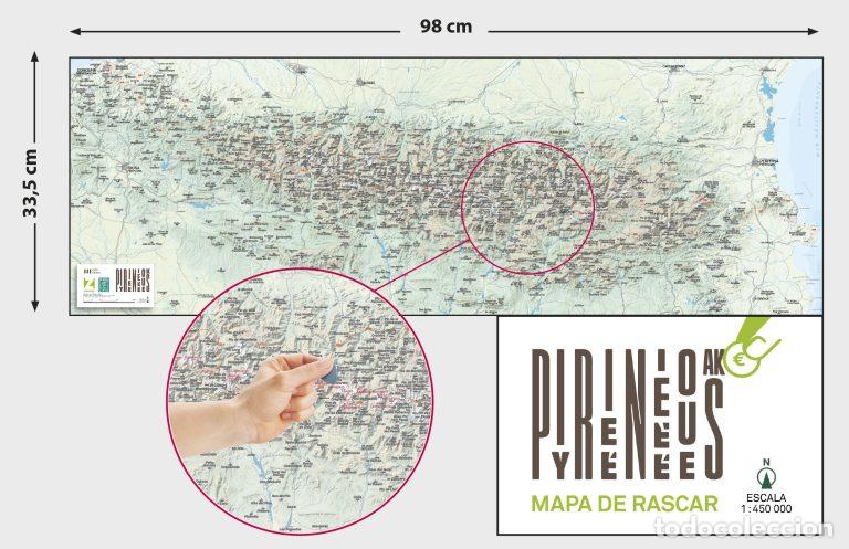 Livres: PIRINEOS - MAPA DE RASCAR - Varios autores
