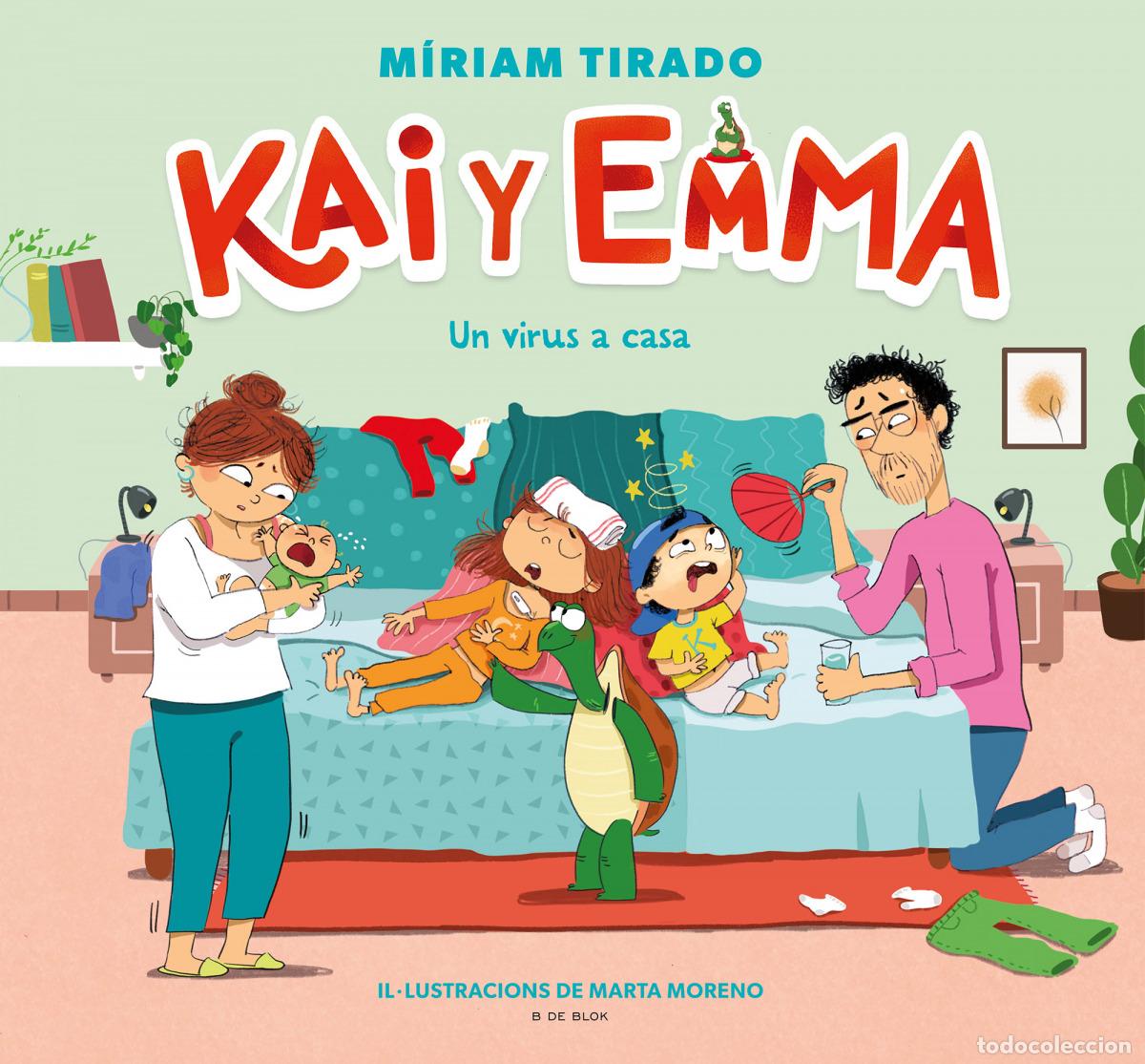 Libros: KAI I EMMA 4 - UN VIRUS A CASA - M&Iacute;RIAM TIRADO