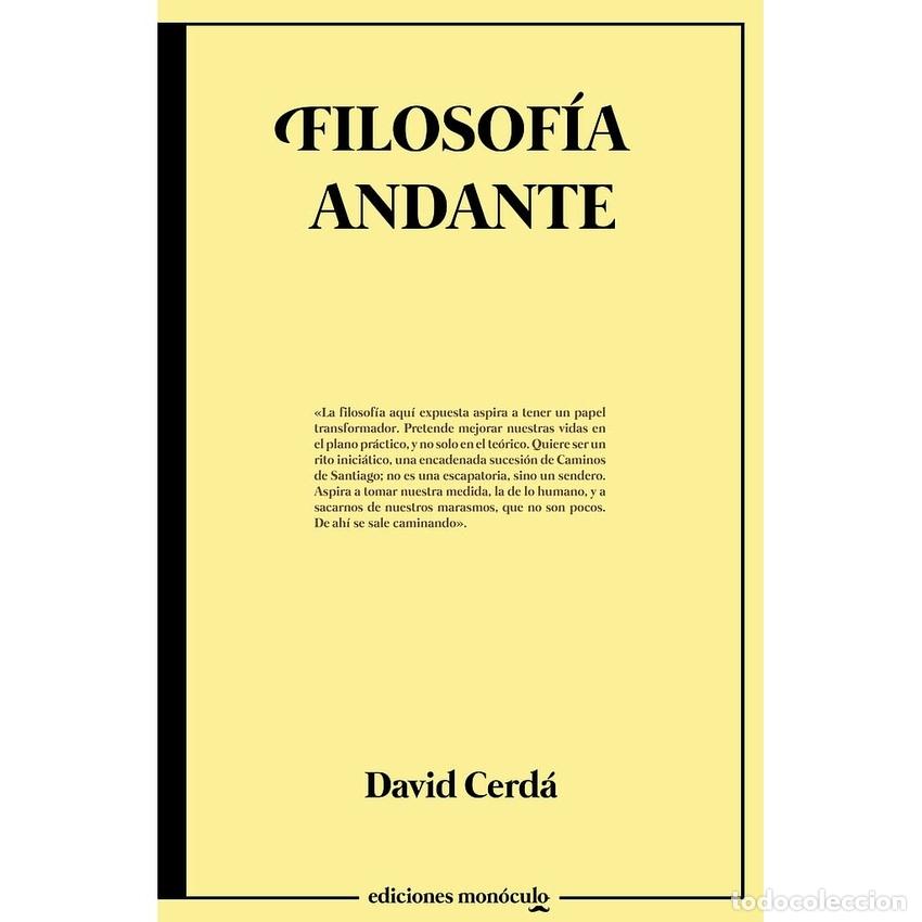 B&uuml;cher: FILOSOF&Iacute;A ANDANTE - Cerd&aacute; Garc&iacute;a, David