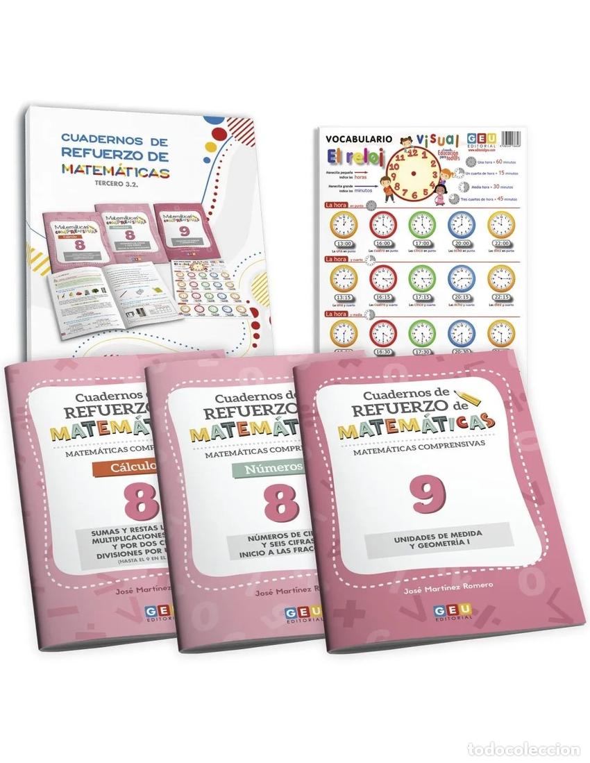 B&uuml;cher: CUADERNOS DE REFUERZOS DE MATEMATICAS 3.2 - AA.VV.