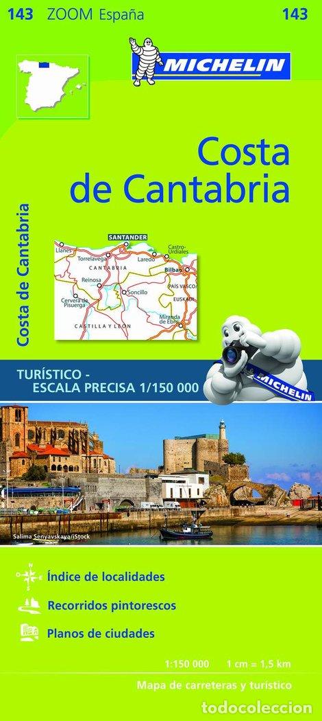 Libros: MAPA ZOOM COSTA DE CANTABRIA - AA.VV.