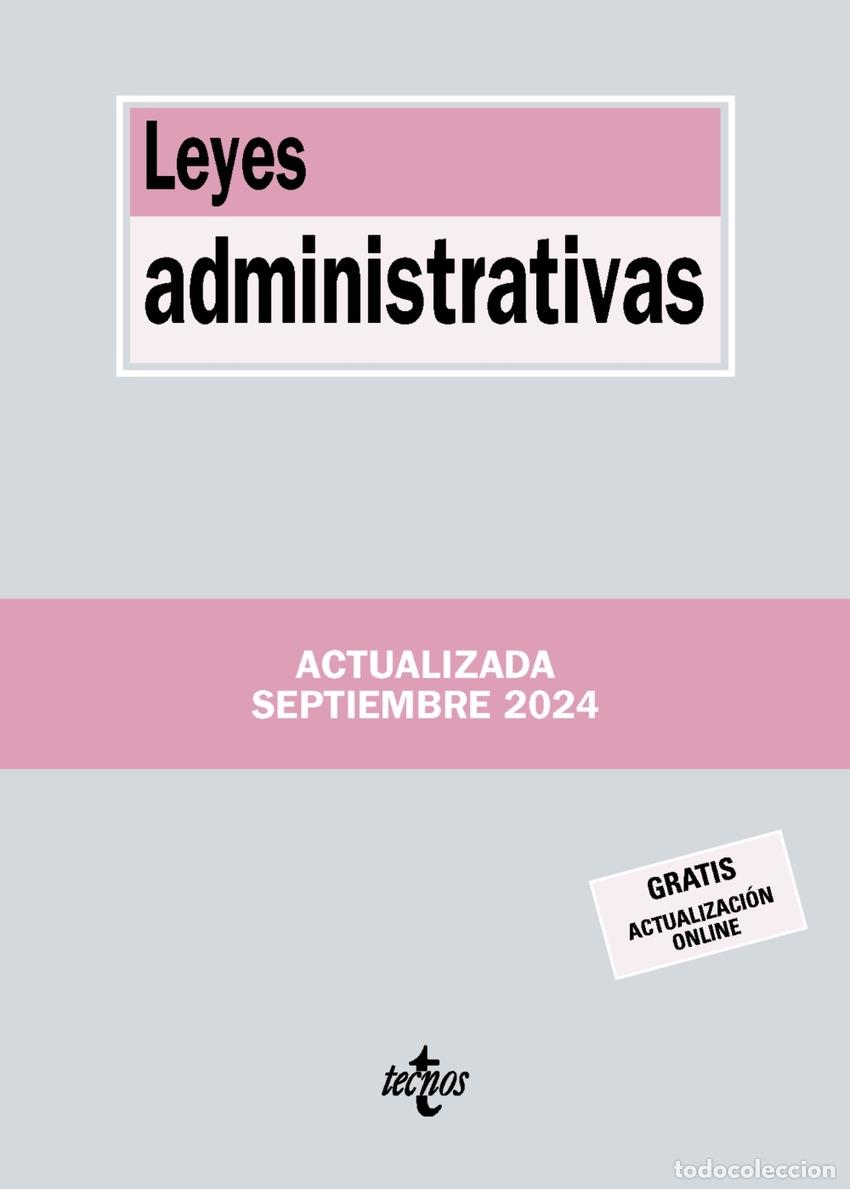 Livros: LEYES ADMINISTRATIVAS - Editorial Tecnos