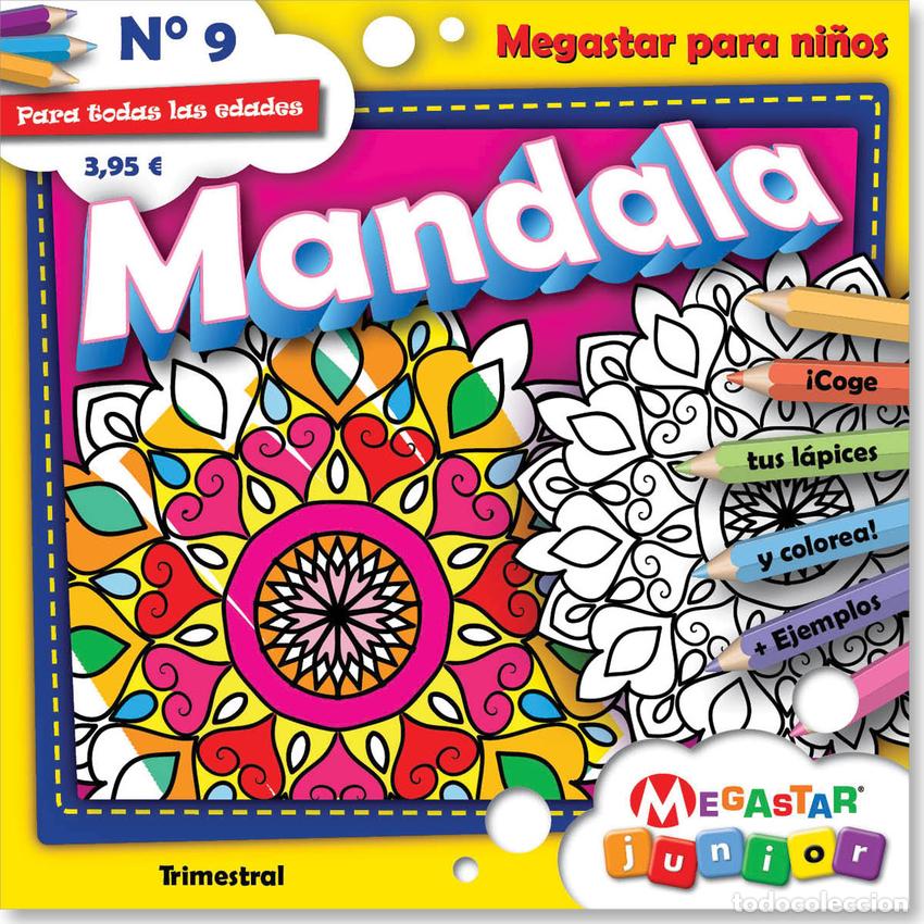 Livros: MANDALA JUNIOR COLOREA Y DISFRUTA 09 - Varios autores