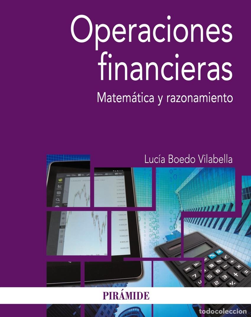 Libros: OPERACIONES FINANCIERAS - Boedo Vilabella, Luc&iacute;a